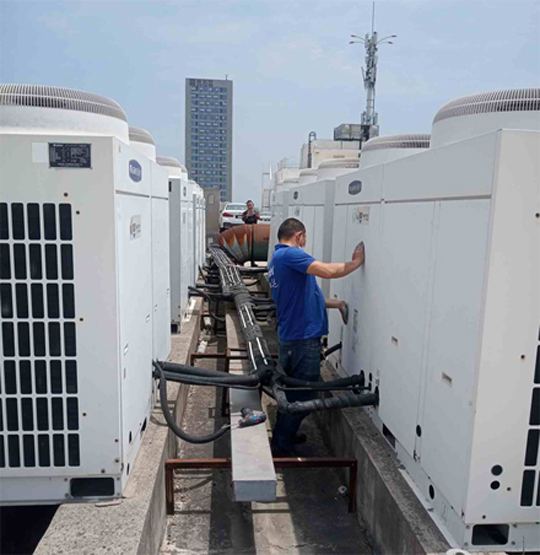 镇雄中央空调制热和不制冷系统维修方法